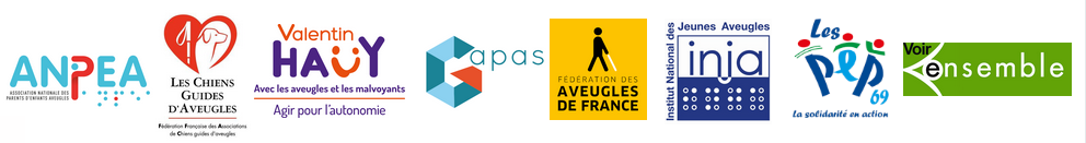 Logos Collectif 8 associations